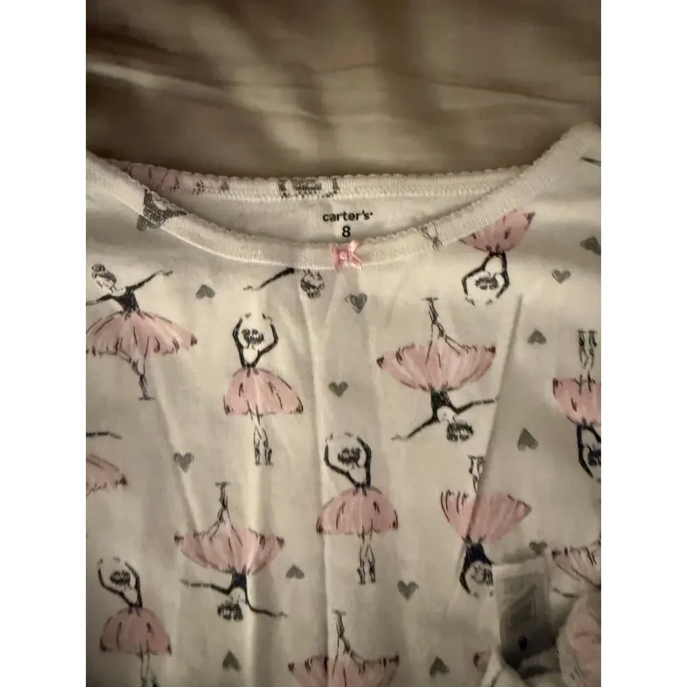 Carter’s ballet pajamas size 8